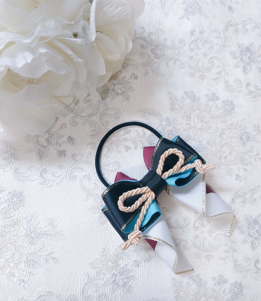 にじさんじ イメージリボン♡ 推し活リボンチャーム(バッグチャーム・ヘアアクセサリー)ライブ/舞台/イベントに