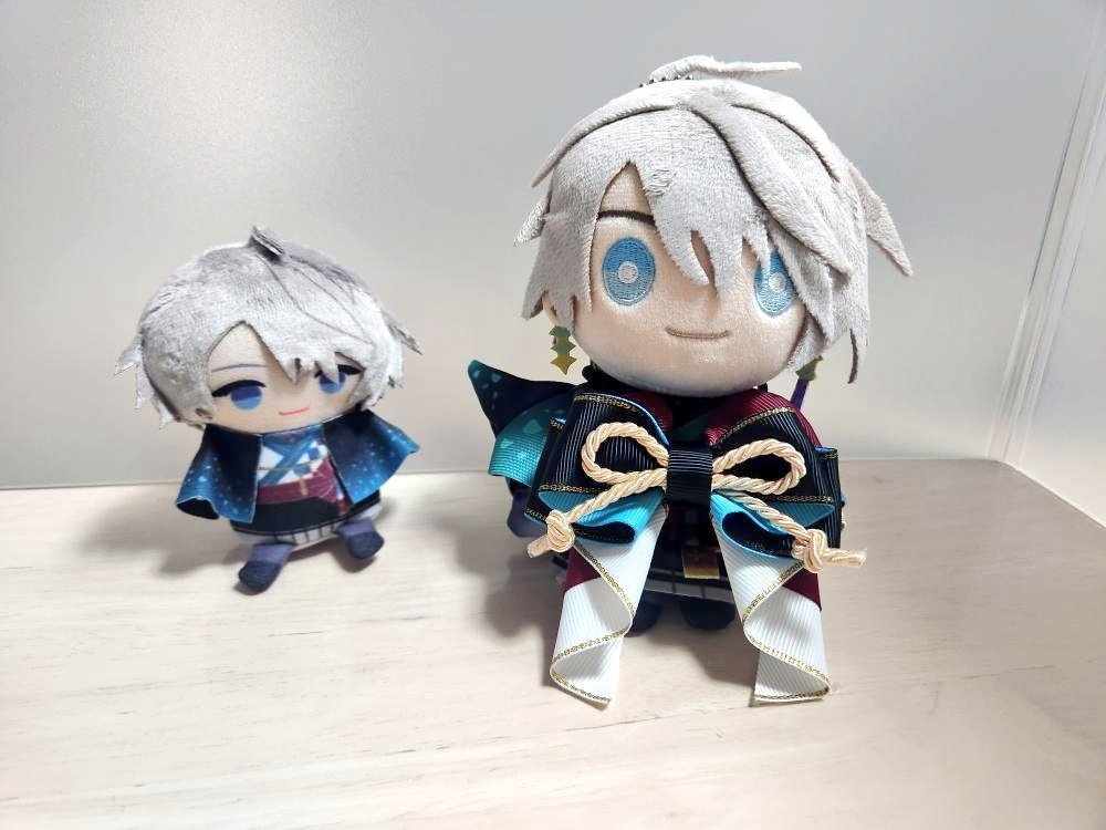 魔道祖師 魏無羨 藍忘機イメージ♡ 推し活リボンチャーム(バッグチャーム・ヘアアクセサリー)舞台/イベントに