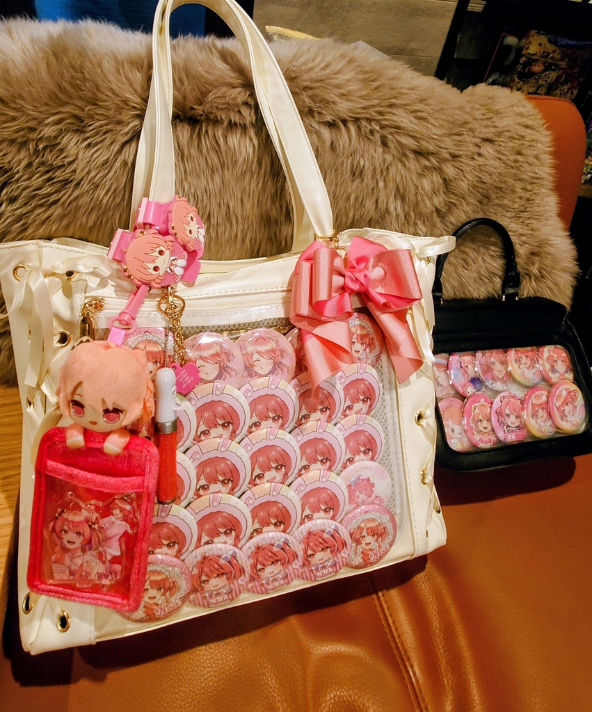 刀剣乱舞 歌仙兼定 イメージ♡ 推し活リボンチャーム(バッグチャーム・ヘアアクセサリー)ライブ/舞台/イベントに