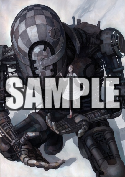 孤児のコピーと三つ編みの少女