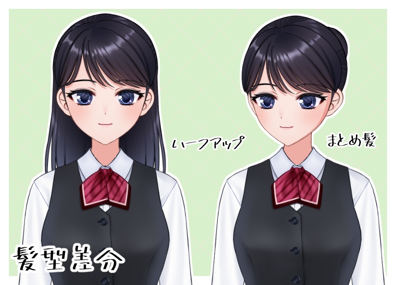 【live2D汎用モデル】できる!おねえさん(sakura)【VTS対応】