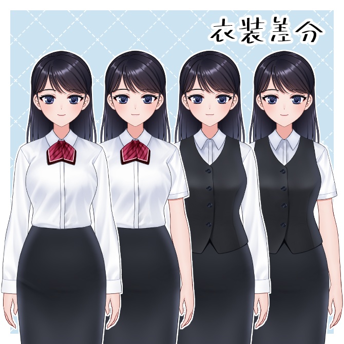 【live2D汎用モデル】できる!おねえさん(sakura)【VTS対応】