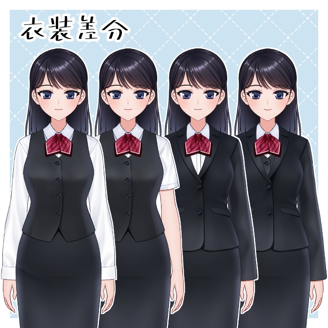 【live2D汎用モデル】できる!おねえさん(sakura)【VTS対応】