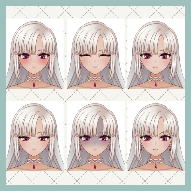 【live2D汎用モデル】オパール羽の天使(cocoa)【VTS&nizima LIVE対応】