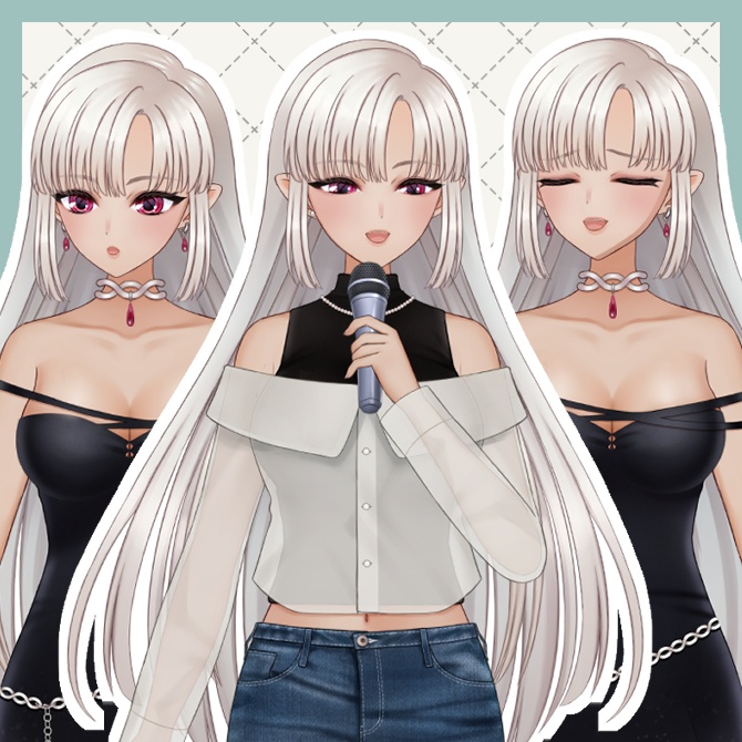 【live2D汎用モデル】オパール羽の天使(cocoa)【VTS&nizima LIVE対応】