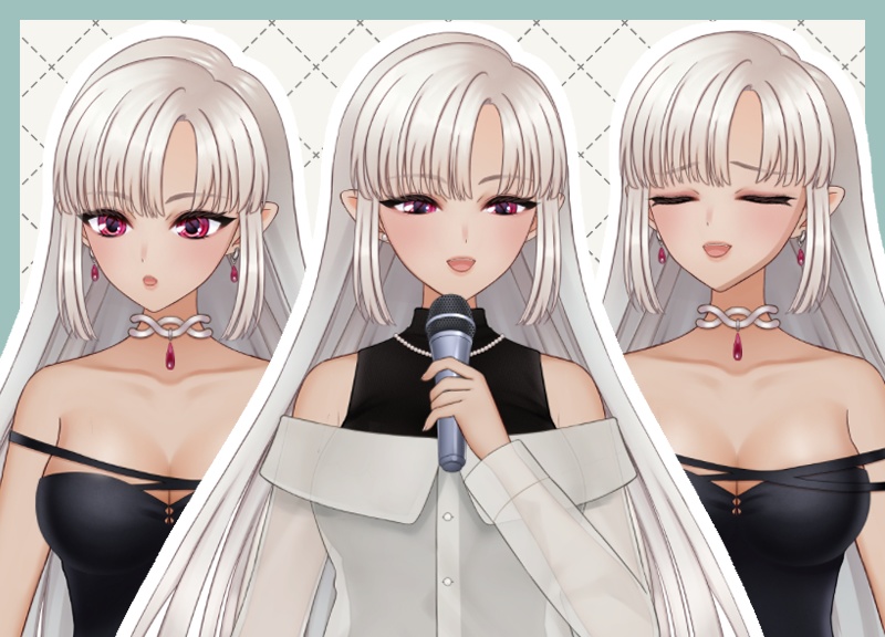 【live2D汎用モデル】オパール羽の天使(cocoa)【VTS&nizima LIVE対応】