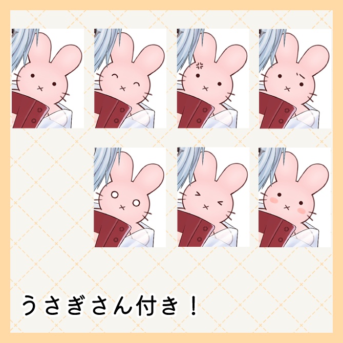 【live2D汎用モデル】中性的な白髪っ子(sui)【VTS&nizima LIVE対応】