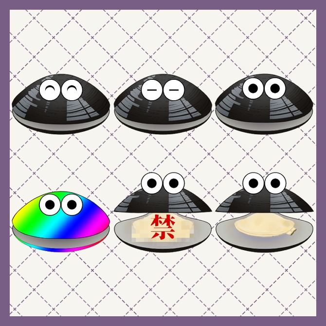 【汎用モデル】しじみちゃん【VTS&nizima LIVE対応】