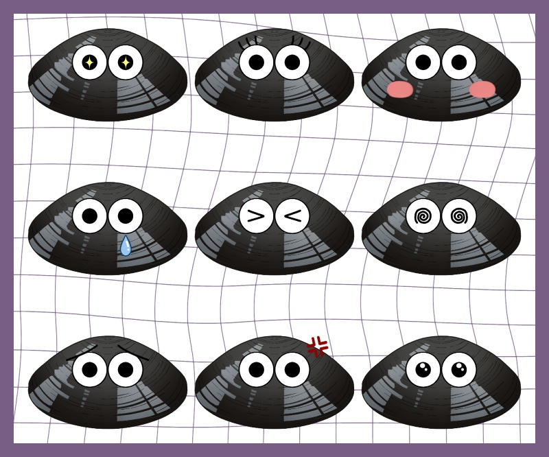 【汎用モデル】しじみちゃん【VTS&nizima LIVE対応】