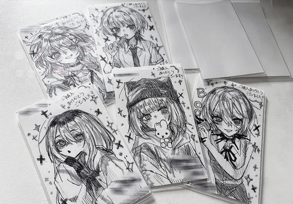 【リクエスト⭕️】手描きポストカード