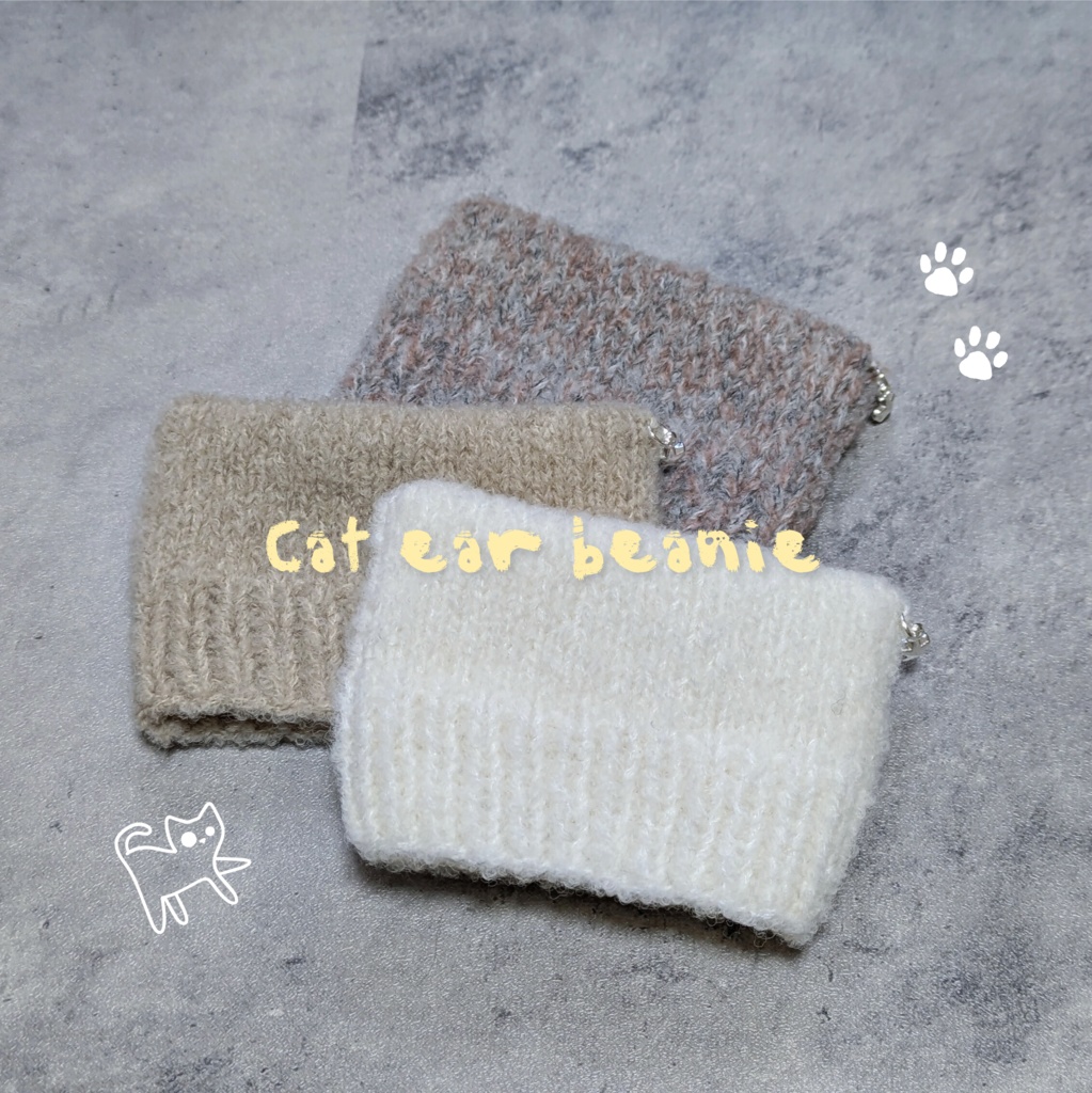 Cat ear beanie