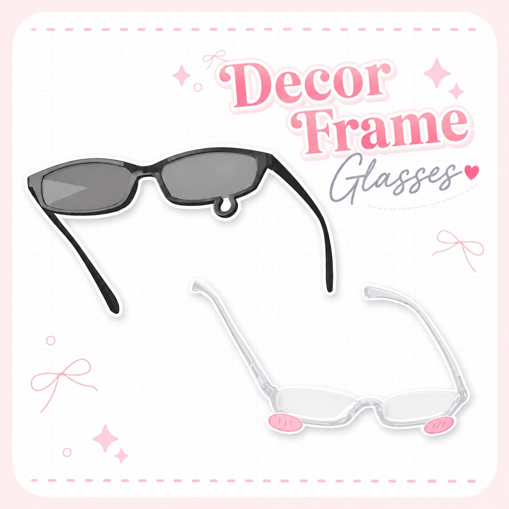 Decor Frame Glasses｜デコフレームメガネ