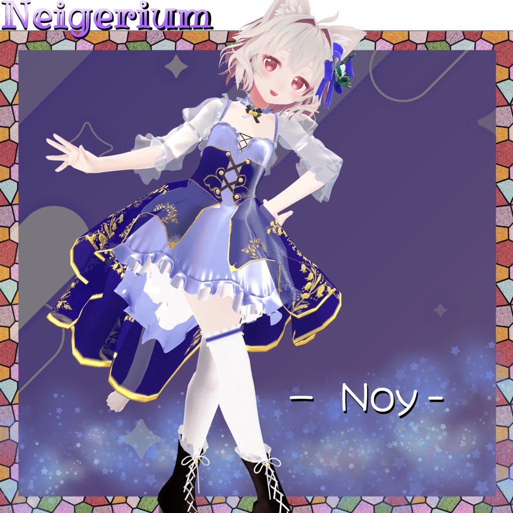 【64アバター対応】 Lily Bell / ラッフルドレス