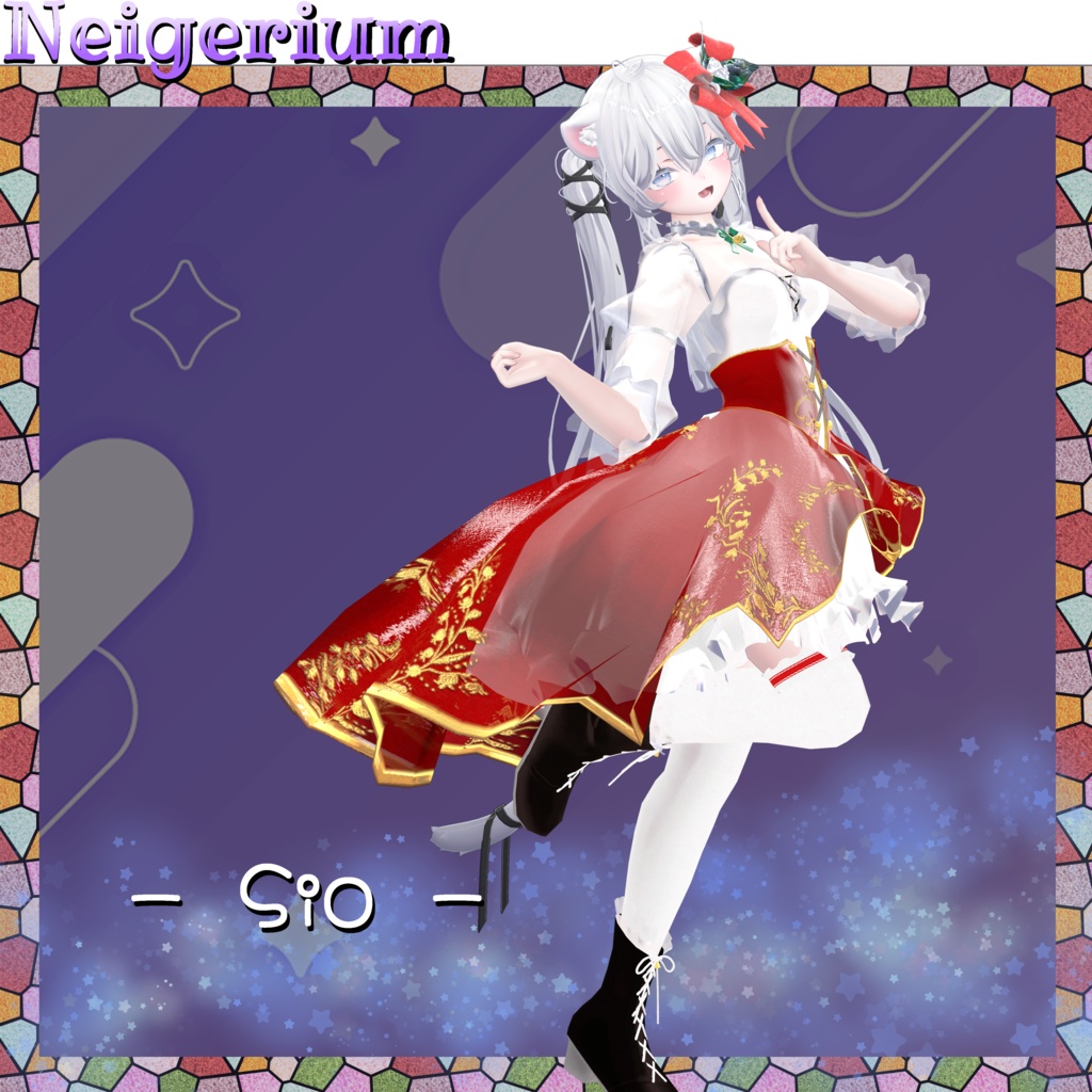 【64アバター対応】 Lily Bell / ラッフルドレス