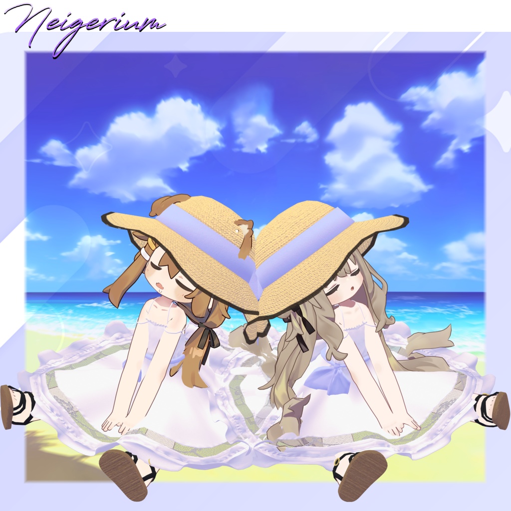 【62アバター対応】サマードレス