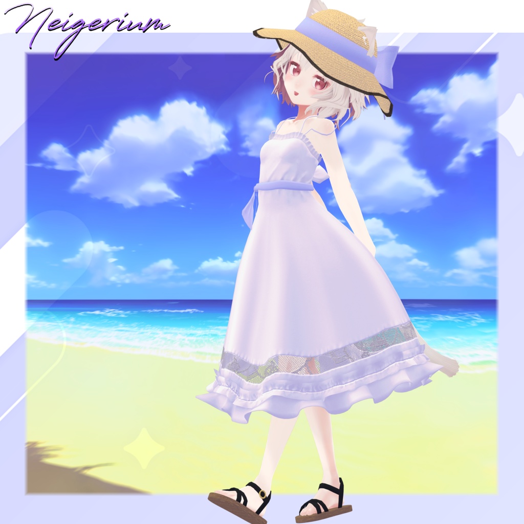 【62アバター対応】サマードレス