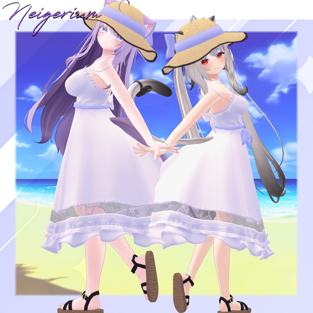 【62アバター対応】サマードレス