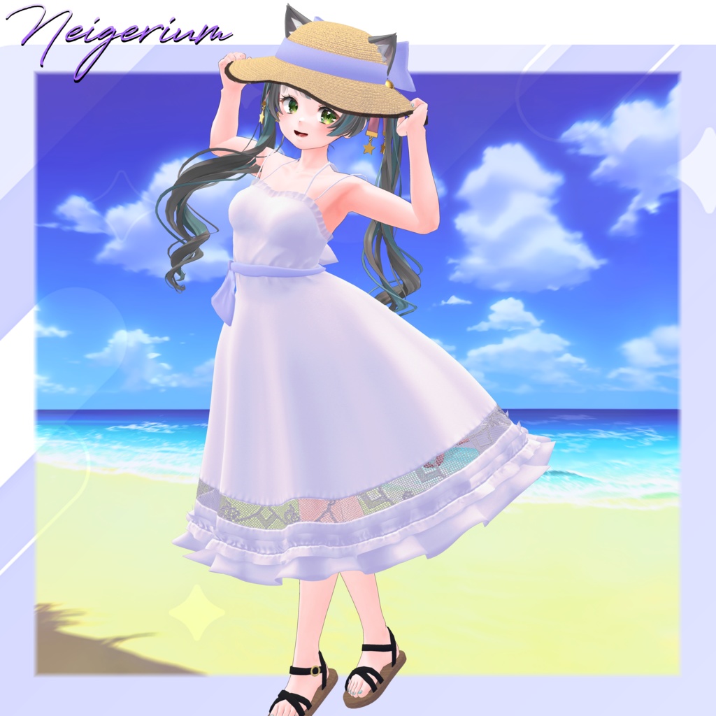 【62アバター対応】サマードレス