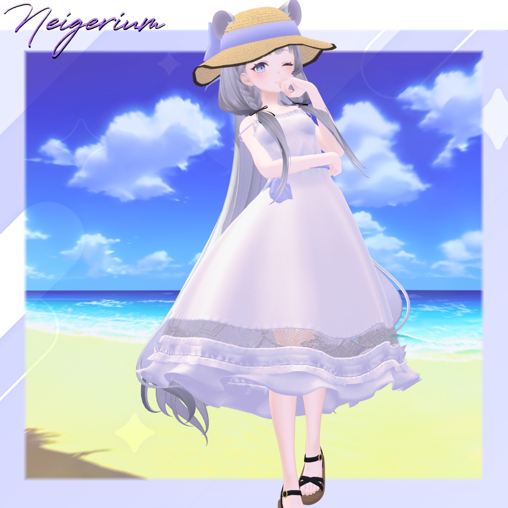 【62アバター対応】サマードレス