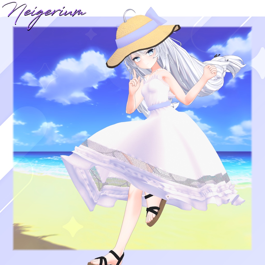 【62アバター対応】サマードレス