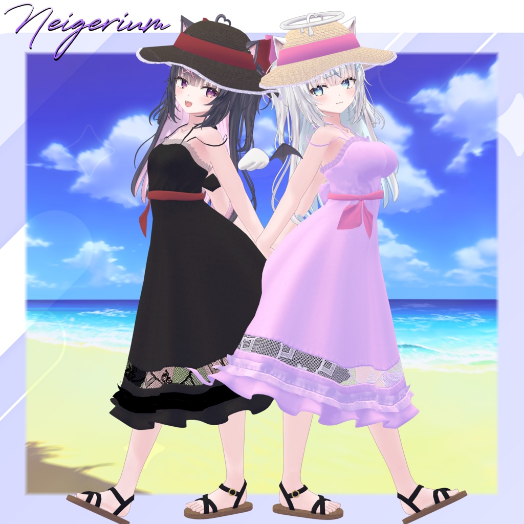 【62アバター対応】サマードレス