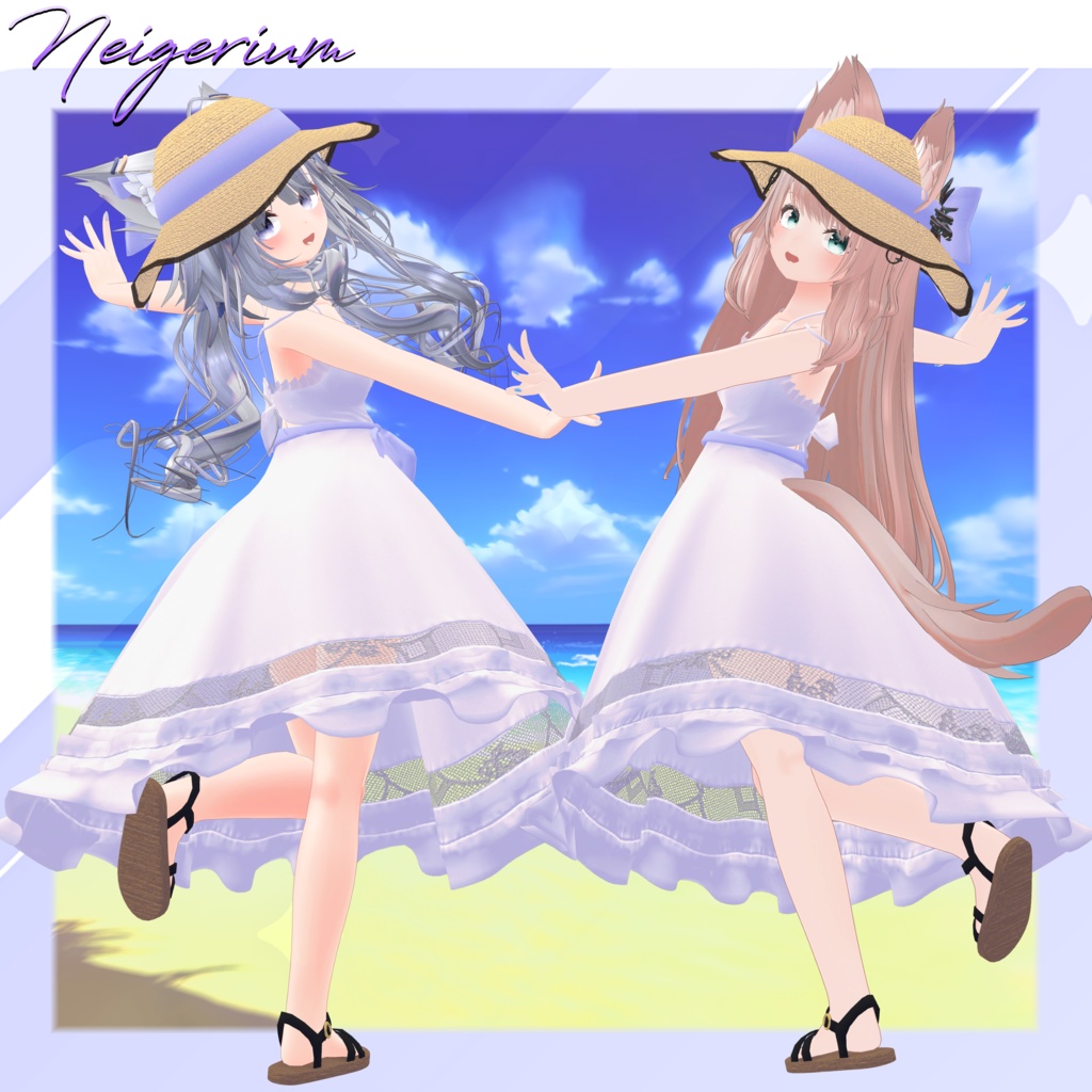 【62アバター対応】サマードレス