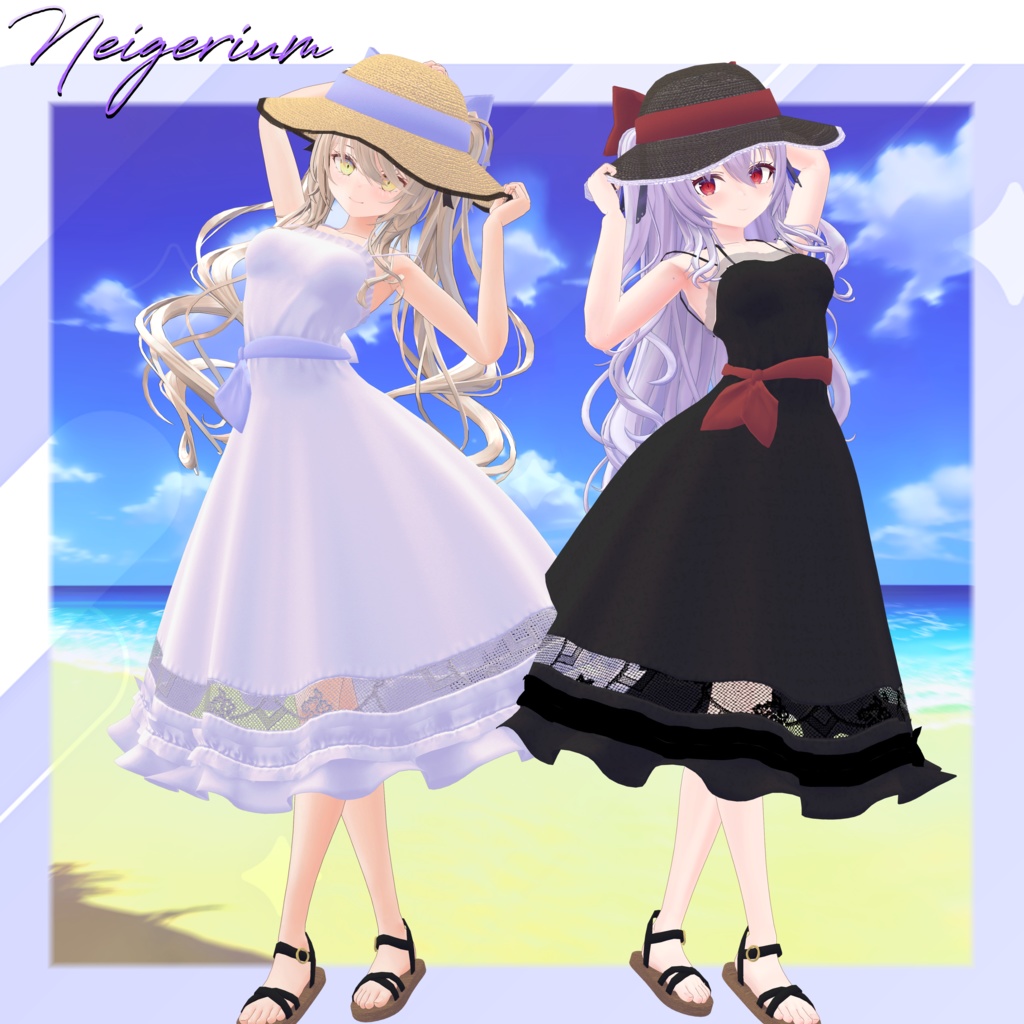 【62アバター対応】サマードレス