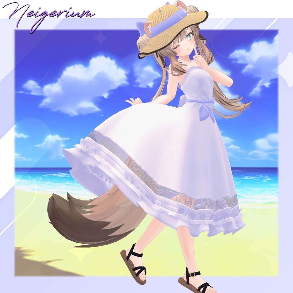 【62アバター対応】サマードレス