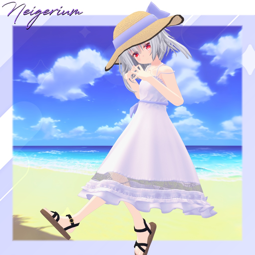 【62アバター対応】サマードレス