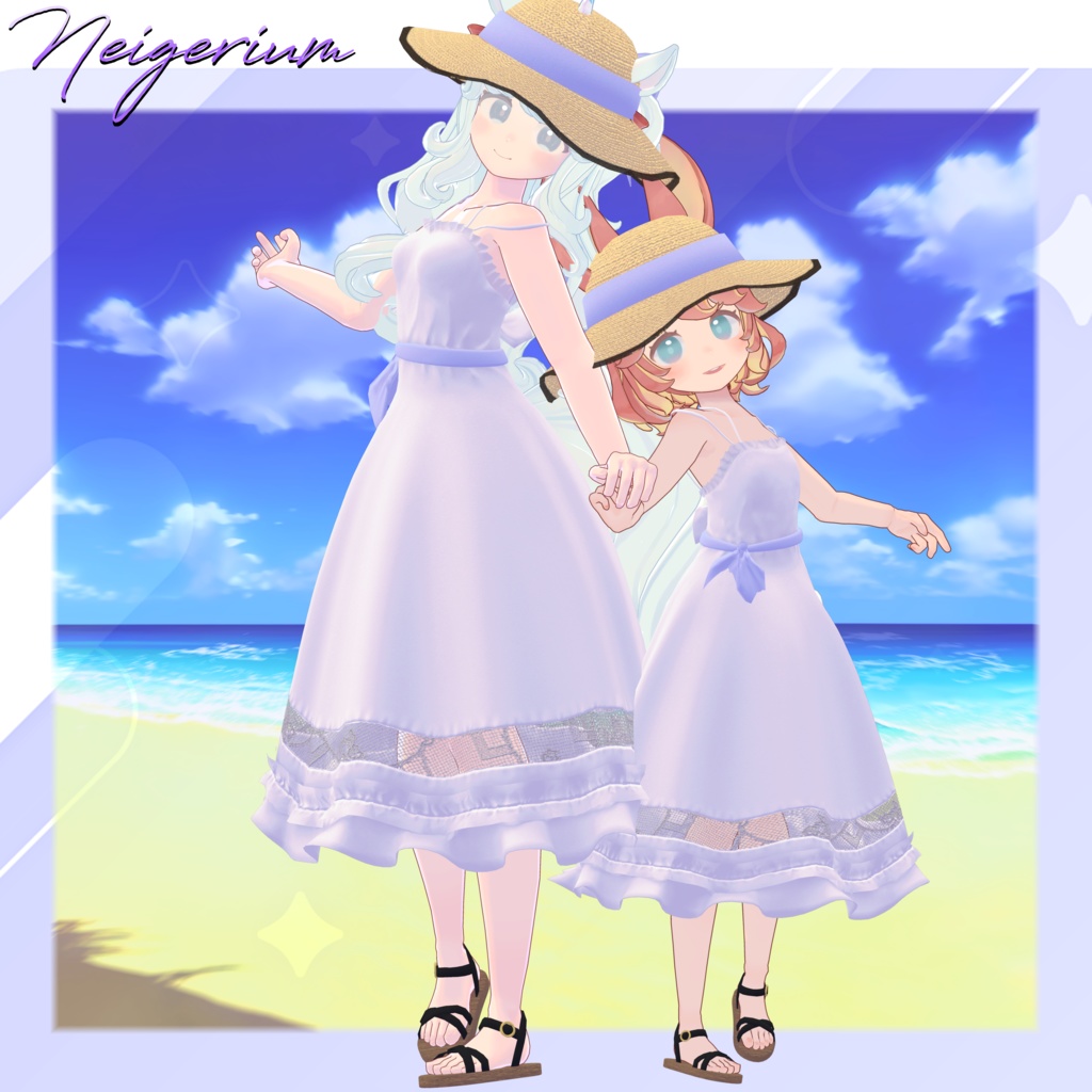 【62アバター対応】サマードレス