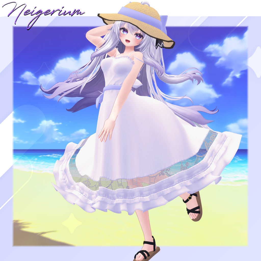 【62アバター対応】サマードレス