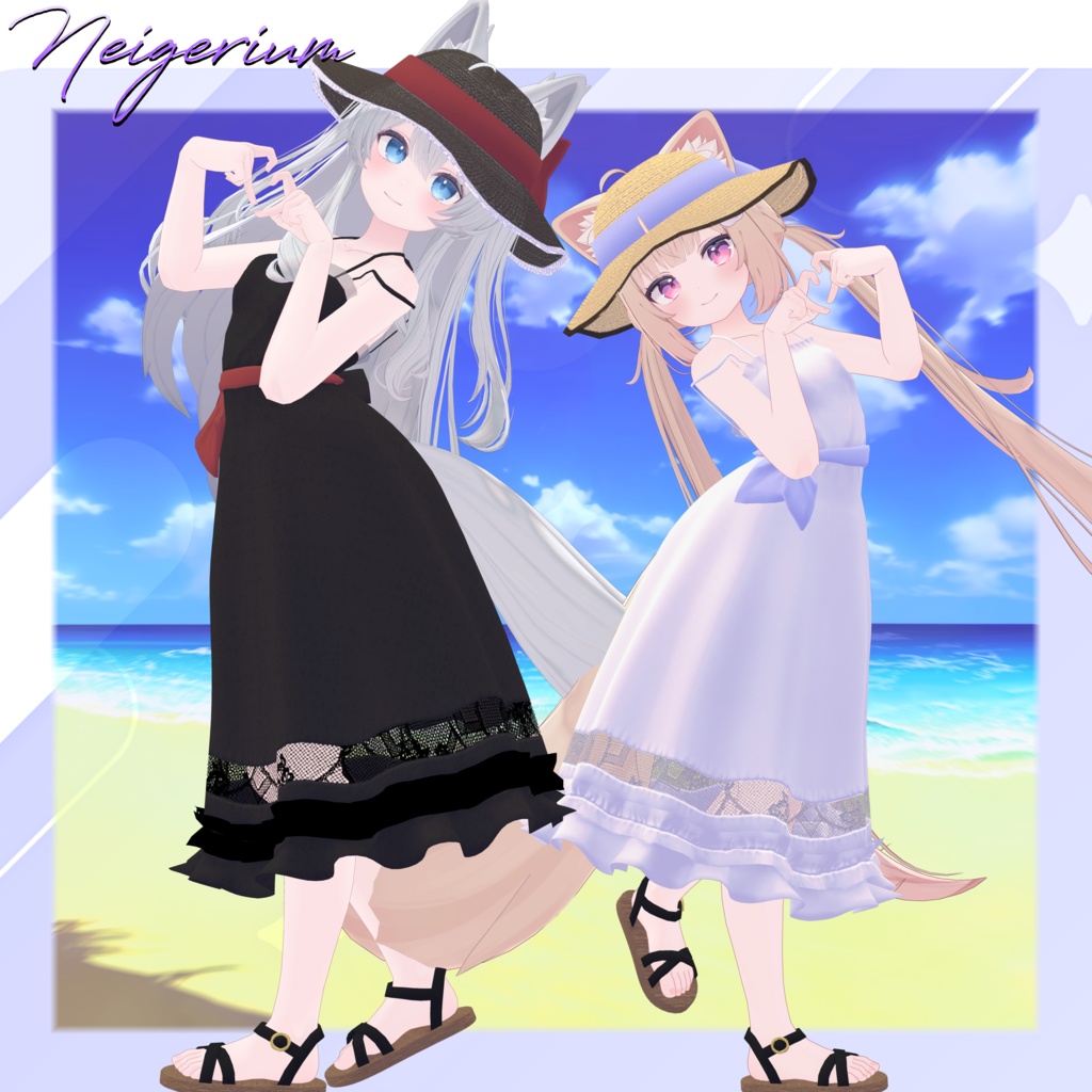 【62アバター対応】サマードレス