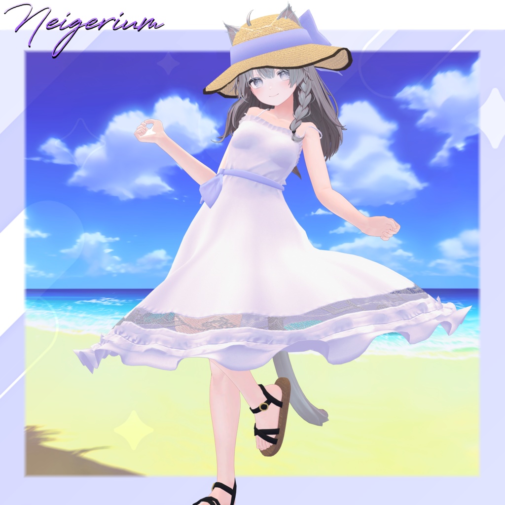 【62アバター対応】サマードレス