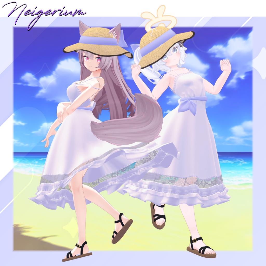 【62アバター対応】サマードレス