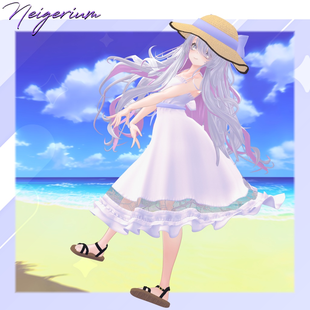 【62アバター対応】サマードレス