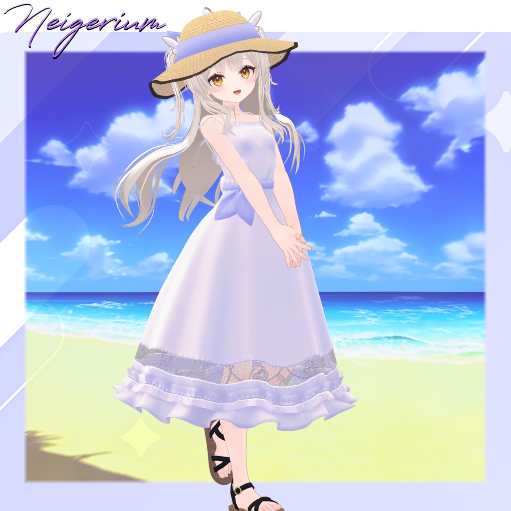 【62アバター対応】サマードレス