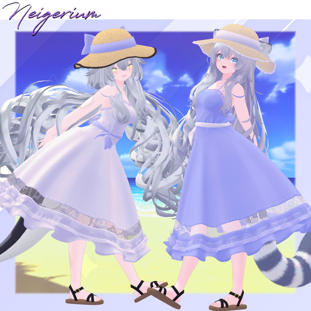 【62アバター対応】サマードレス