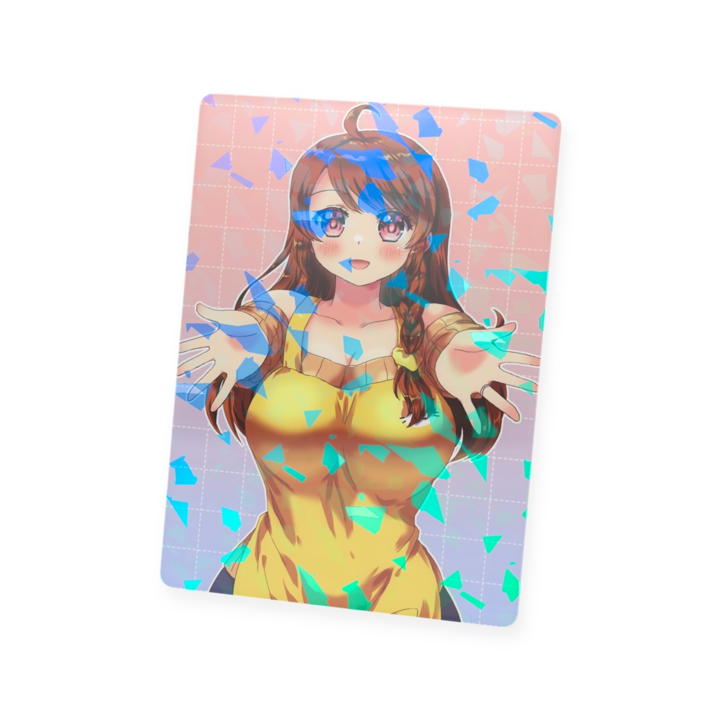 優菜プラスチックカード(トレカ)