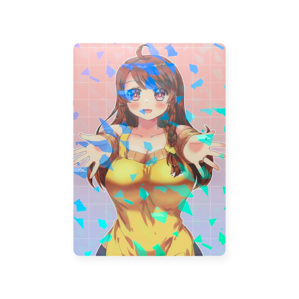 優菜プラスチックカード(トレカ)