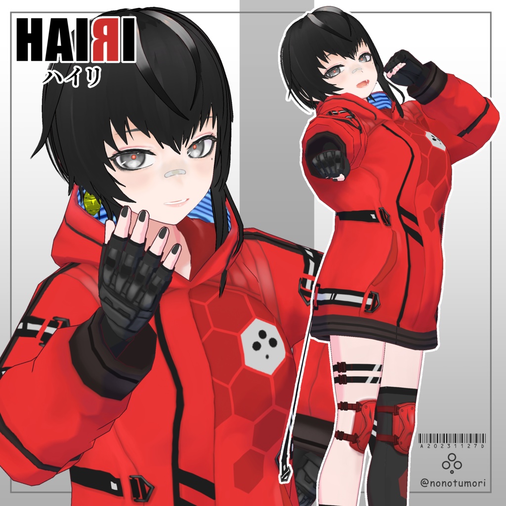 HAIЯI　【VRoidモデル】