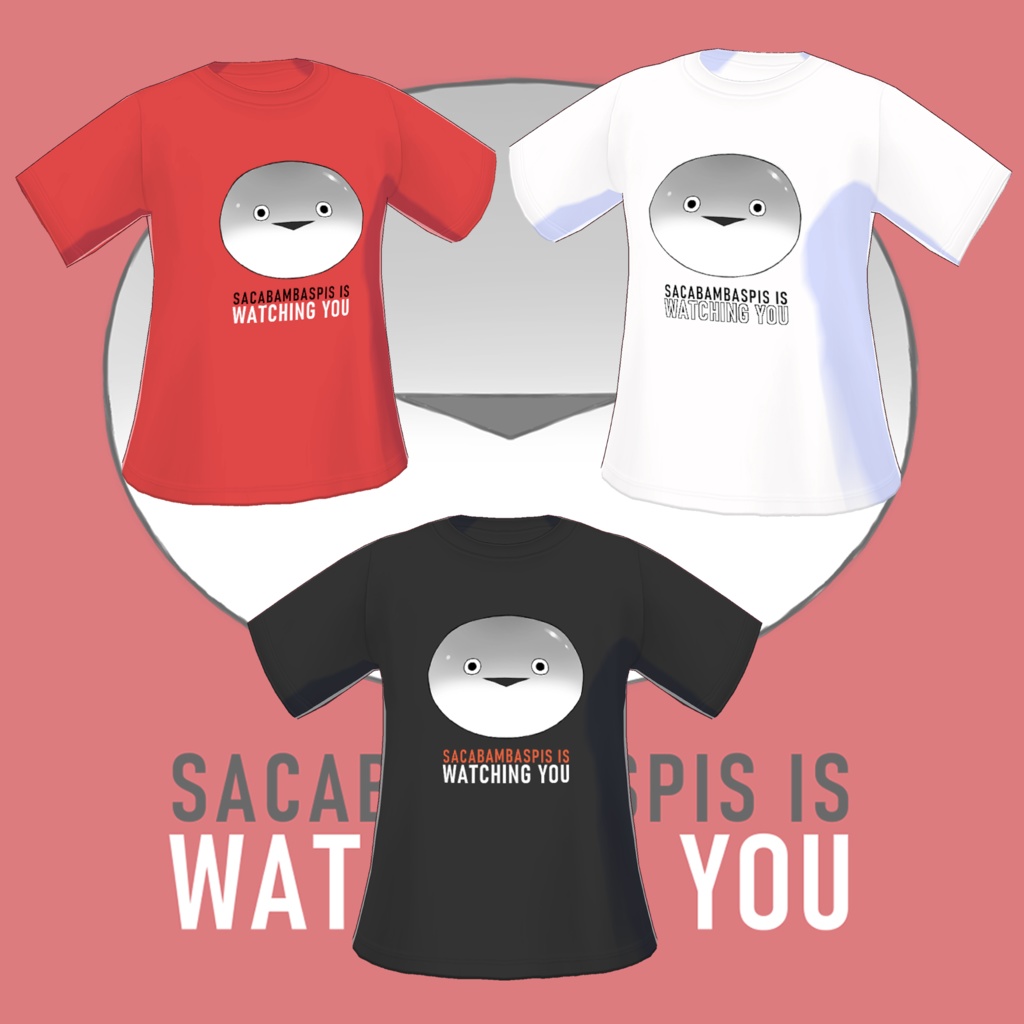 【無料】 サカバンバスピスTシャツ 【VRoid衣装】