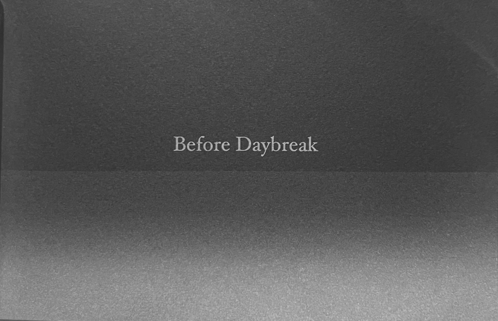 Before Daybreak 
