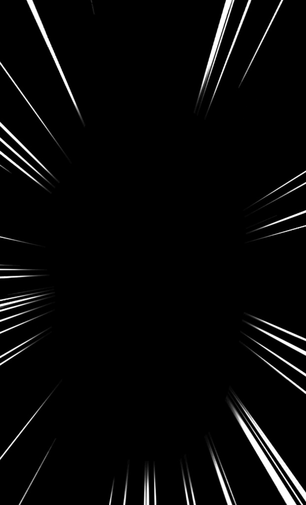 集中線ループアニメーション素材|.mp4透過可能