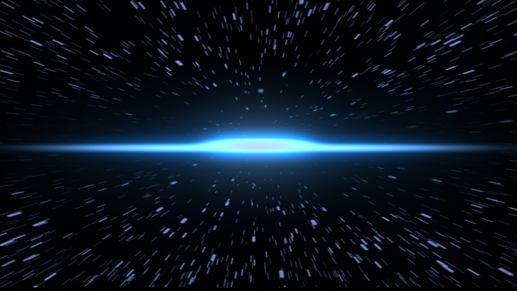 宇宙浮遊(パート2)ループアニメーション素材|.mp4透過可能