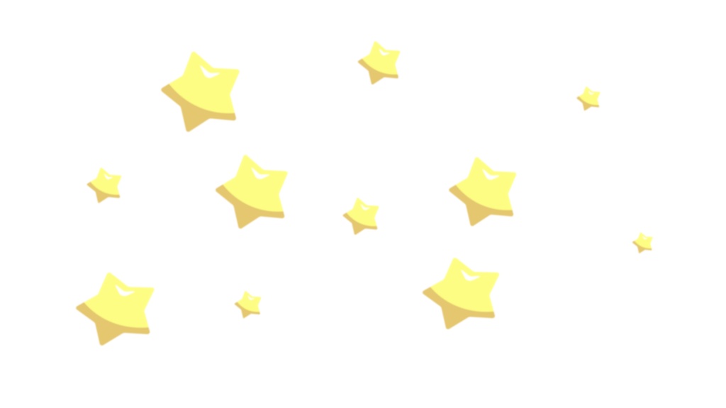 フロートループアニメーション素材5個セット|4K | .mov透過