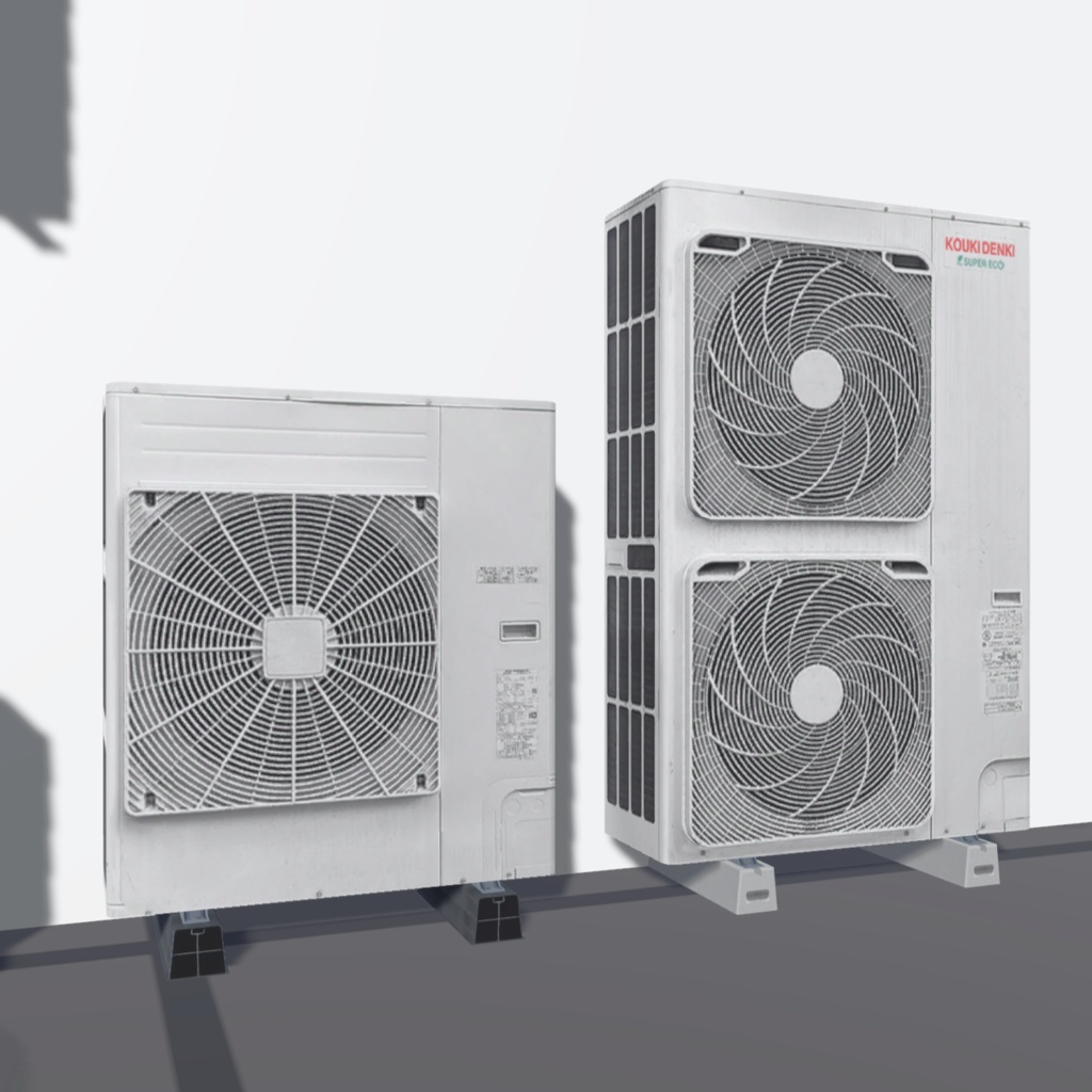 【3Dモデル】室外機セット