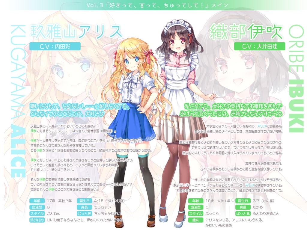 りりくる Rainbow Stage!!! ~Pure Dessert~ Vol.1『恋心リフレイン』DL版【特典あり】