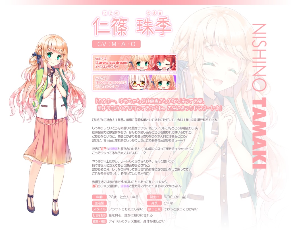 りりくる Rainbow Stage!!! ~Pure Dessert~ Vol.7-A『Aurora daydream』DL版【特典あり】