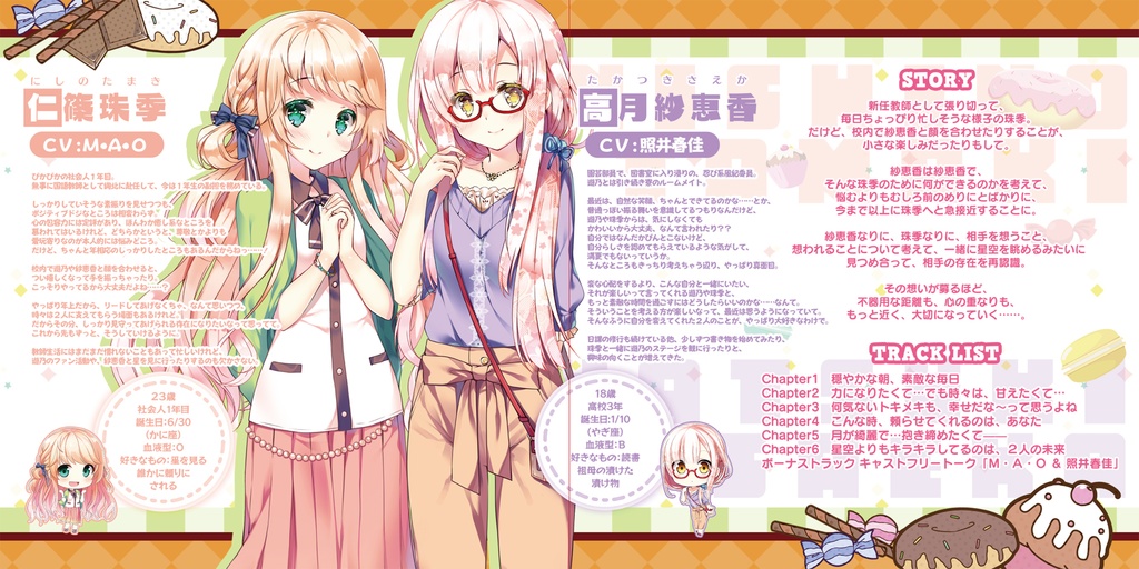 りりくる Rainbow Stage!!! ~Pure Dessert~ Vol.7-B『Blooming moonlit』DL版【特典あり】