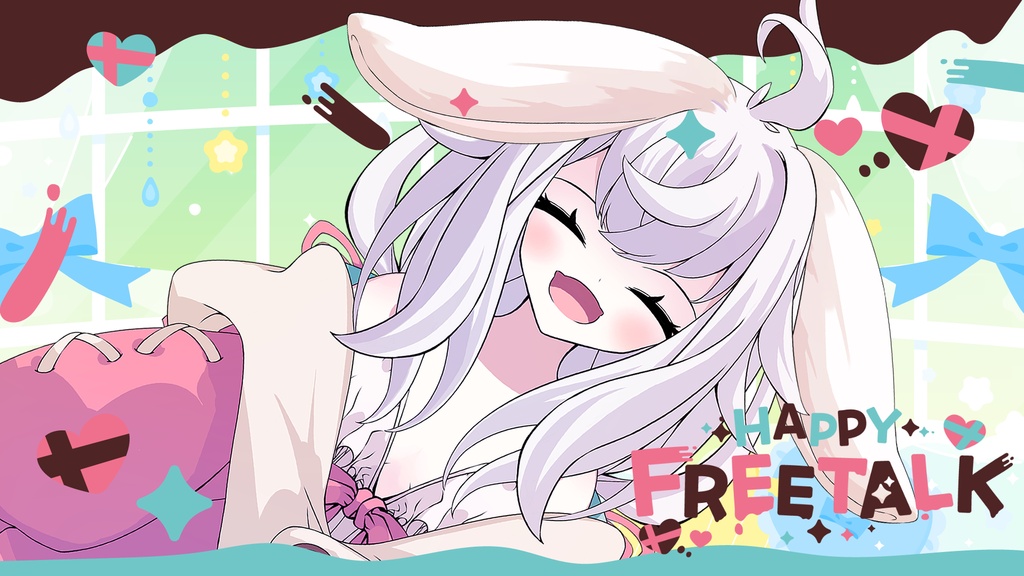 [VTuber素材] けもみみの耳28（高画質・原寸サイズ版、商用利用可）